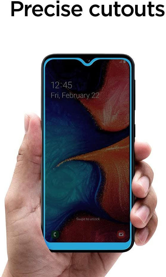 Spigen Samsung Galaxy A20e Tempered Glass Screen Protector afbeelding 2