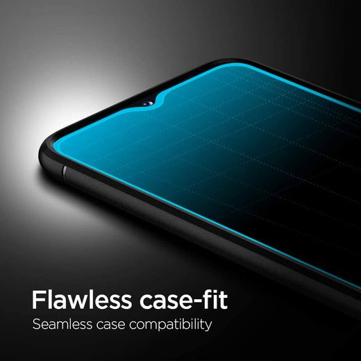 Spigen Samsung Galaxy A20e Tempered Glass Screen Protector afbeelding 3