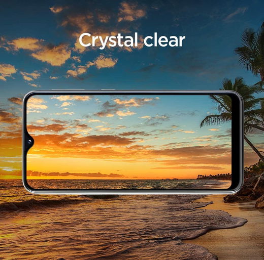 Spigen Samsung Galaxy A20e Tempered Glass Screen Protector afbeelding 4