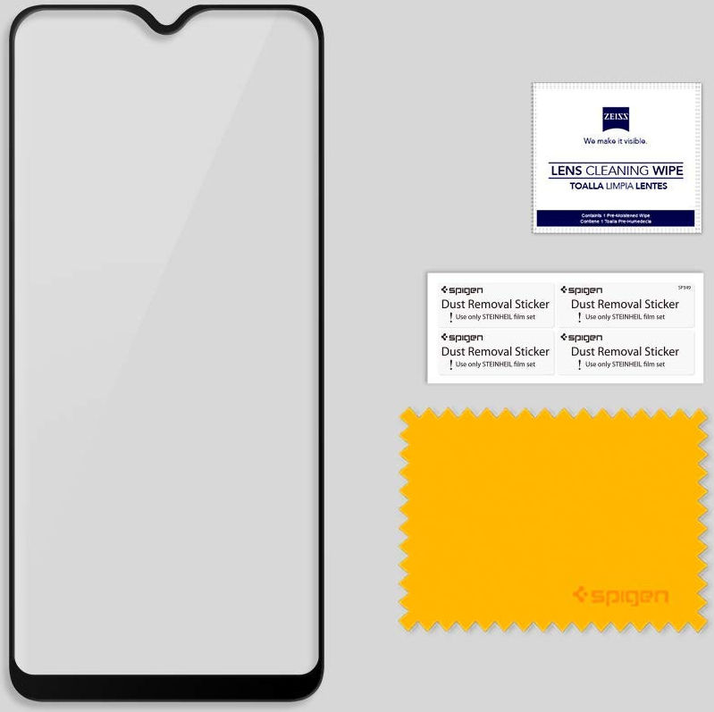 Spigen Samsung Galaxy A20e Tempered Glass Screen Protector afbeelding 7