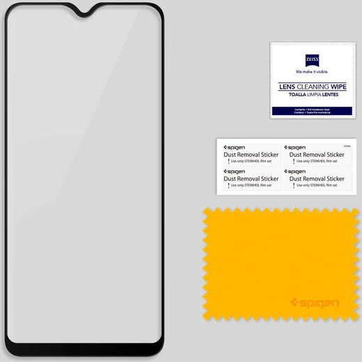 Spigen Samsung Galaxy A20e Tempered Glass Screen Protector afbeelding 7