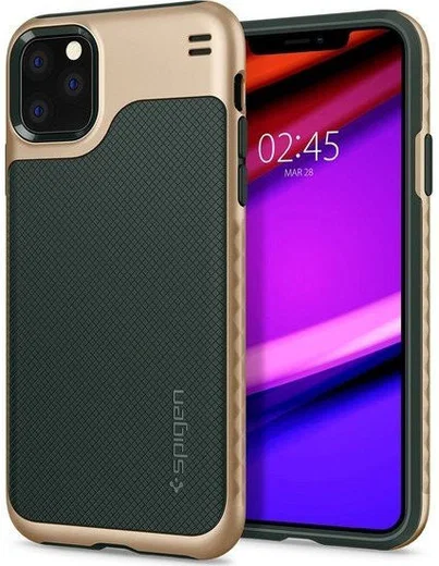 Spigen Hybrid NX Apple iPhone 11 Pro Max Hoesje Forest Green afbeelding 1