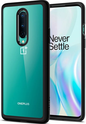 Spigen Ultra Hybrid OnePlus 8 Hoesje Zwart afbeelding 2