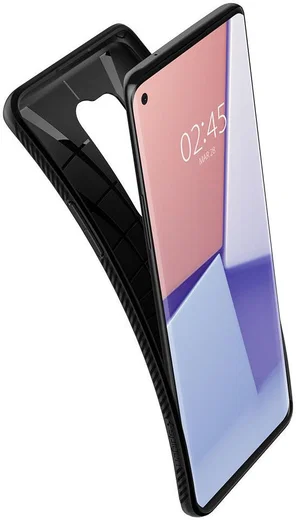 Spigen Liquid Air OnePlus 8 Pro Hoesje Matte Zwart afbeelding 3