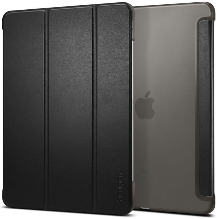 Spigen Smart Fold Hoesje Apple iPad Pro 12.9 2018 / 2020 Zwart afbeelding 1
