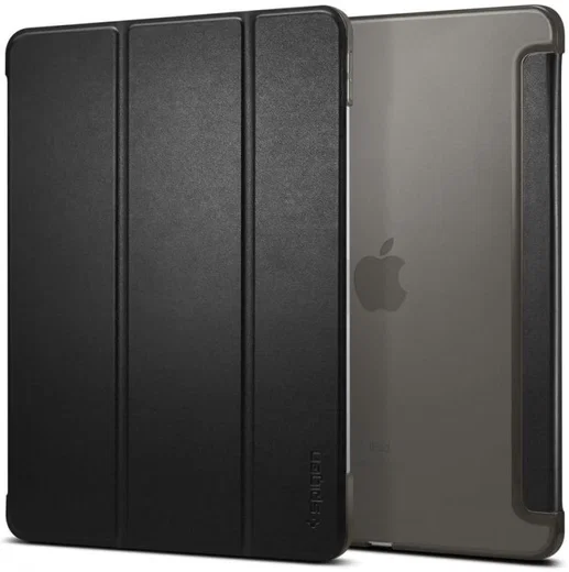 Spigen Smart Fold Hoesje Apple iPad Pro 12.9 2018 / 2020 Zwart afbeelding 1