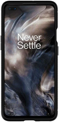 Spigen OnePlus Nord Hoesje Rugged Armor Zwart afbeelding 4