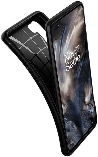 Spigen OnePlus Nord Hoesje Rugged Armor Zwart afbeelding 6