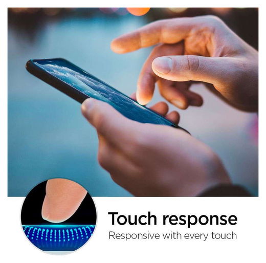 Spigen iPhone 11 Pro Max Tempered Glass Screenprotector AlignMaster afbeelding 5