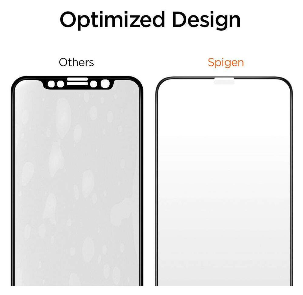 Spigen iPhone 11 Pro Max Tempered Glass Screenprotector AlignMaster afbeelding 9