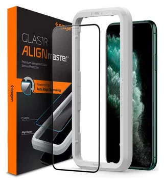 Spigen Apple iPhone 11 Pro AlignMaster Tempered Glass met Montageframe