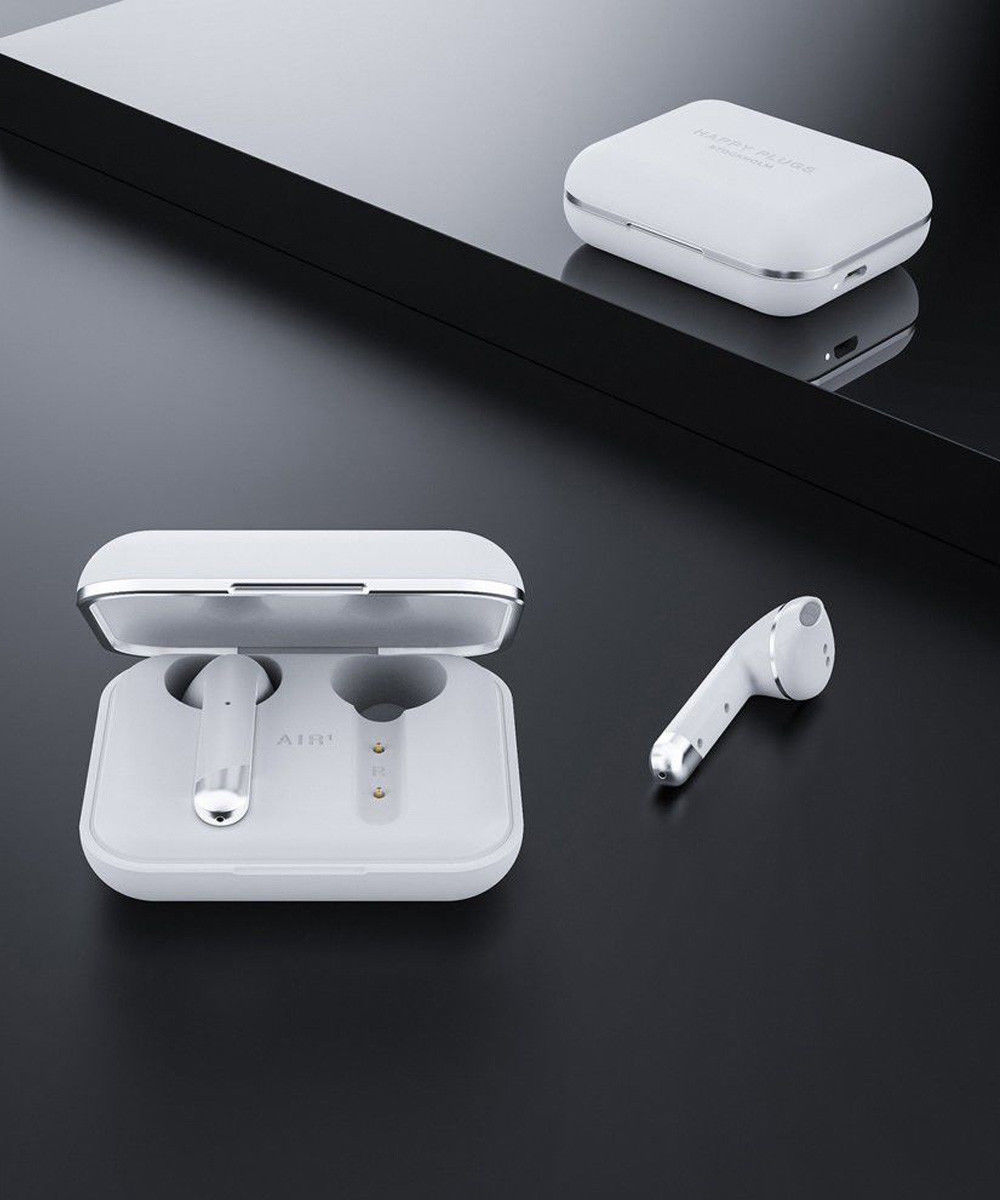 Happy Plugs Air 1 True Wireless Draadloze Oordopjes Wit afbeelding 7