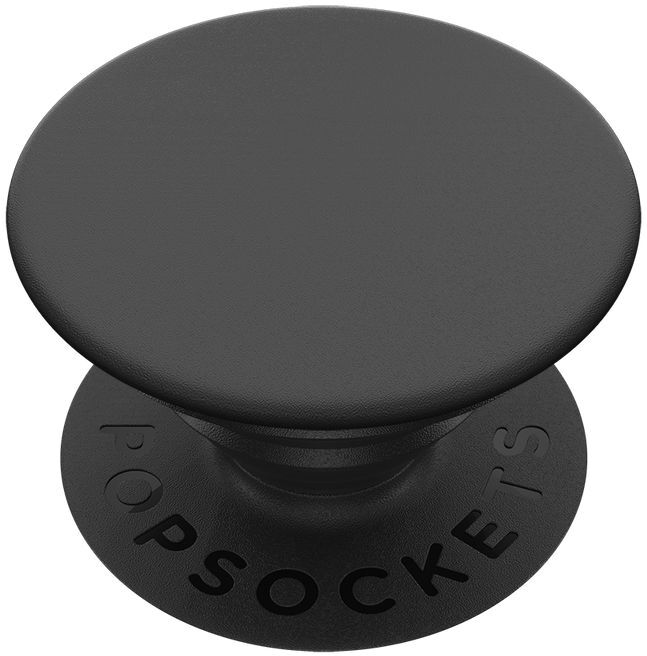 PopSockets TresChic PopGrip PopTop Telefoon Greep en Standaard Zwart afbeelding 1
