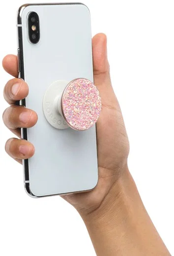 PopSockets PopGrip PopTop Premium Greep en Standaard Sparkle Rose afbeelding 10