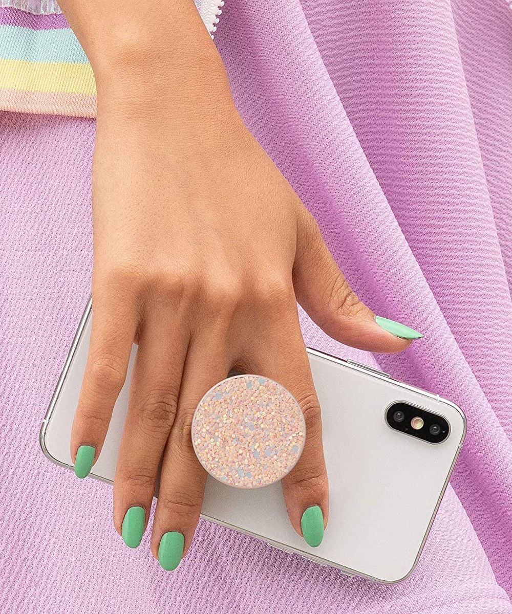 PopSockets PopGrip PopTop Premium Greep en Standaard Sparkle Rose afbeelding 7