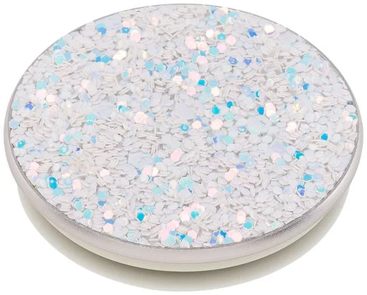 PopSockets PopGrip PopTop Premium Greep en Standaard Sparkle Snow afbeelding 2