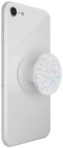 PopSockets PopGrip PopTop Premium Greep en Standaard Sparkle Snow afbeelding 8