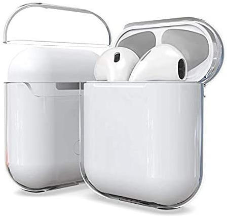 Apple AirPods Hoesje Hard Plastic Case Volledig Transparant afbeelding 1
