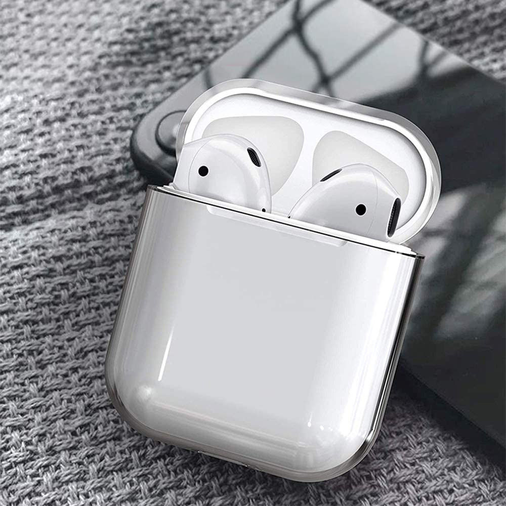 Apple AirPods Hoesje Hard Plastic Case Volledig Transparant afbeelding 2