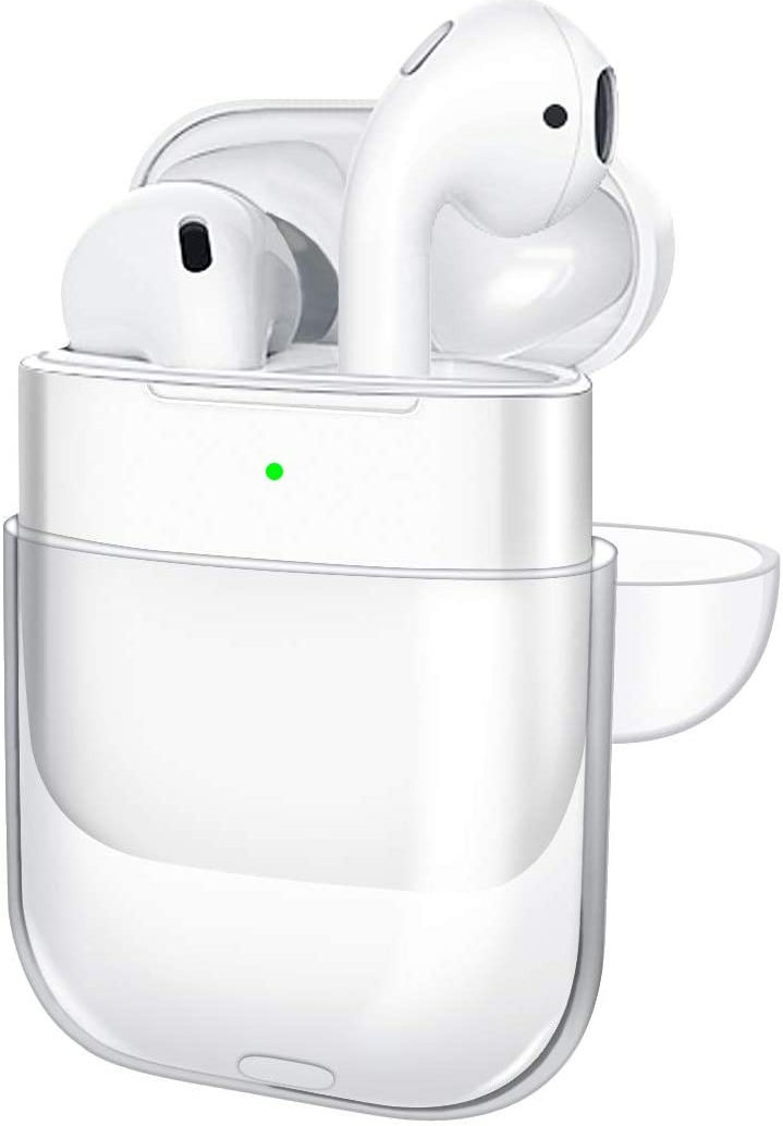 Apple AirPods Hoesje Hard Plastic Case Volledig Transparant afbeelding 3