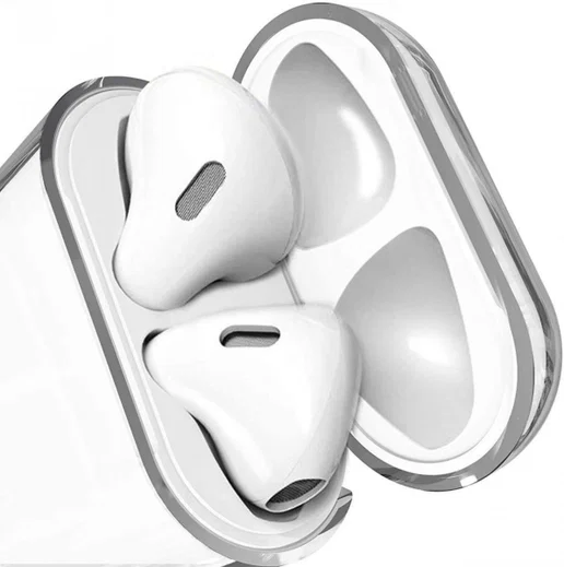 Apple AirPods Hoesje Hard Plastic Case Volledig Transparant afbeelding 6