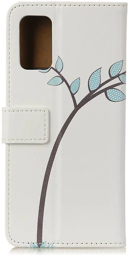 Samsung Galaxy S20 Ultra Portemonnee Hoesje met Print Couple Owl afbeelding 3