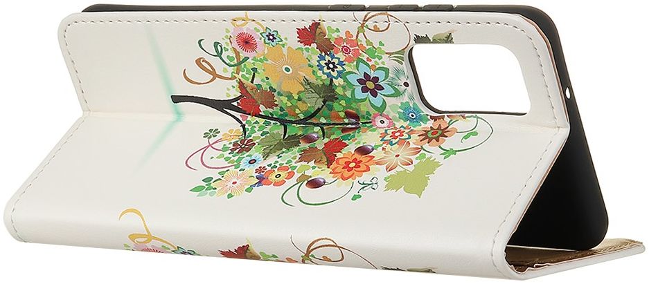 Samsung Galaxy S20 Ultra Lederen Portemonnee Hoesje met Tree Print afbeelding 4