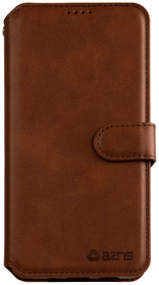 AZNS Samsung Galaxy S20 Ultra Portemonnee Stand Hoesje Bruin afbeelding 3