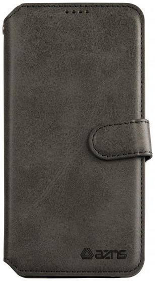 AZNS Samsung Galaxy S20 Ultra Portemonnee Stand Hoesje Grijs afbeelding 3