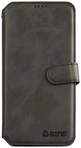 AZNS Samsung Galaxy S20 Ultra Portemonnee Stand Hoesje Grijs afbeelding 3