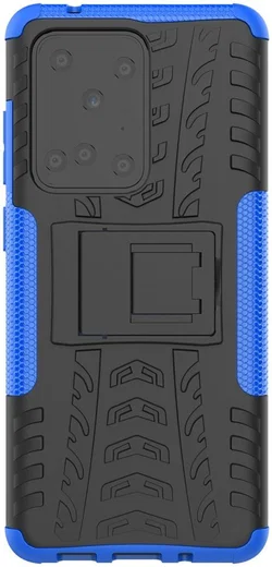 Samsung Galaxy S20 Ultra Hybride Kickstand Hoesje Blauw afbeelding 1