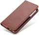 AZNS Retro Samsung Galaxy S20 Ultra Portemonnee Stand Hoesje Coffee afbeelding 1