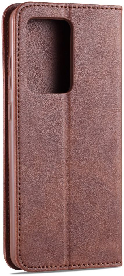 AZNS Retro Samsung Galaxy S20 Ultra Portemonnee Stand Hoesje Coffee afbeelding 5