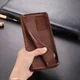 AZNS Retro Samsung Galaxy S20 Ultra Portemonnee Stand Hoesje Coffee afbeelding 9