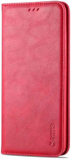 AZNS Retro Samsung Galaxy S20 Ultra Portemonnee Stand Hoesje Rood afbeelding 3