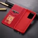 AZNS Retro Samsung Galaxy S20 Ultra Portemonnee Stand Hoesje Rood afbeelding 4