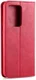 AZNS Retro Samsung Galaxy S20 Ultra Portemonnee Stand Hoesje Rood afbeelding 5