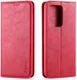 AZNS Retro Samsung Galaxy S20 Ultra Portemonnee Stand Hoesje Rood afbeelding 2