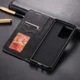 AZNS Retro Samsung Galaxy S20 Ultra Portemonnee Stand Hoesje Zwart afbeelding 3