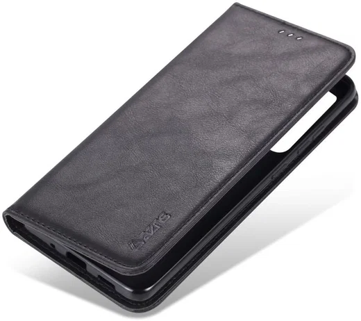 AZNS Retro Samsung Galaxy S20 Ultra Portemonnee Stand Hoesje Zwart afbeelding 1