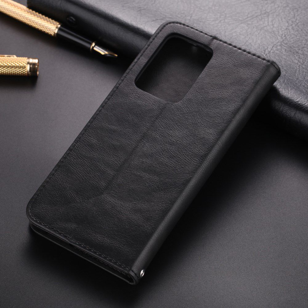 AZNS Retro Samsung Galaxy S20 Ultra Portemonnee Stand Hoesje Zwart afbeelding 7