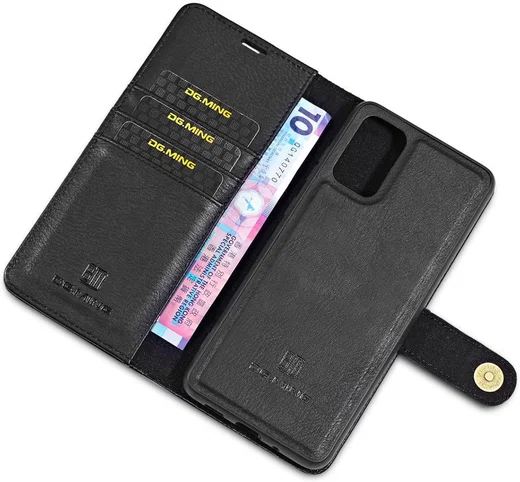 Samsung Galaxy S20 Ultra 2-in-1 Bookcase en Back Cover Hoesje Zwart afbeelding 6