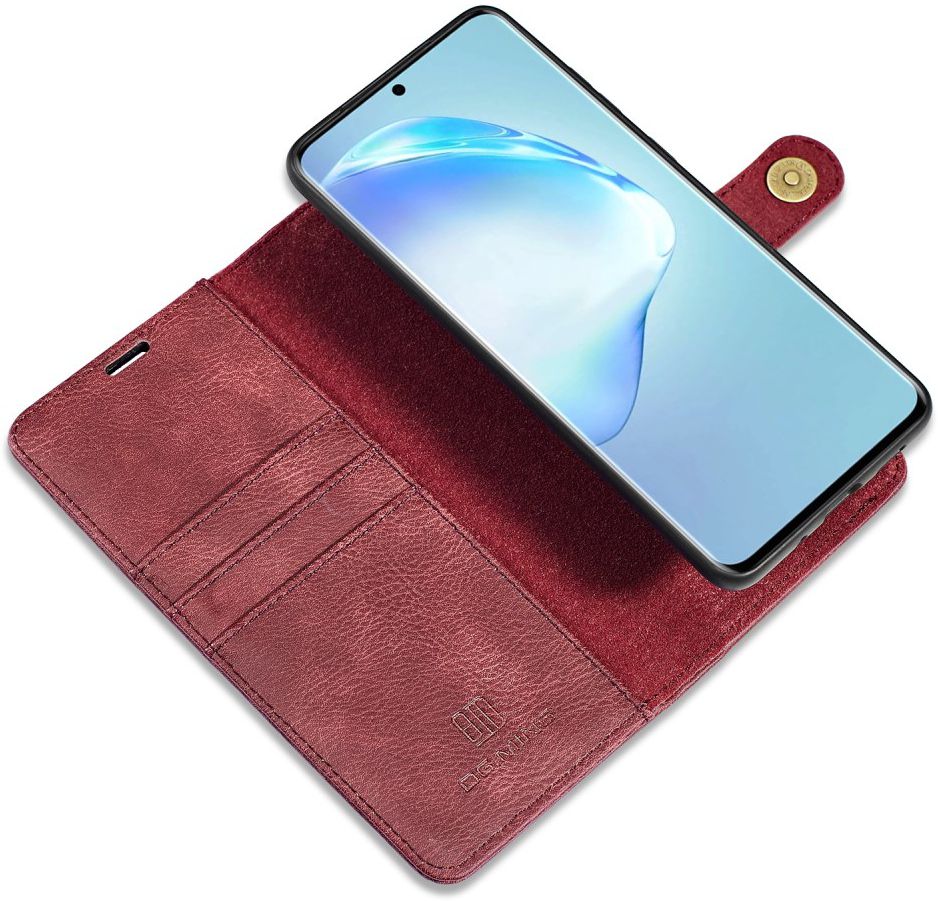 Samsung Galaxy S20 Ultra 2-in-1 Bookcase en Back Cover Hoesje Rood afbeelding 1