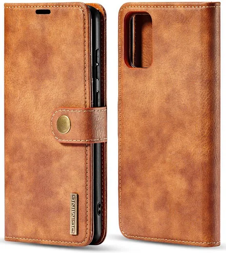 Samsung Galaxy S20 Ultra 2-in-1 Bookcase en Back Cover Hoesje Bruin afbeelding 10
