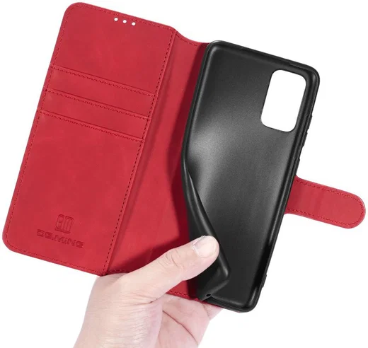 DG Ming Retro Portemonnee Samsung Galaxy S20 Ultra Hoesje Rood afbeelding 4