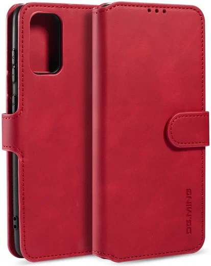 DG Ming Retro Portemonnee Samsung Galaxy S20 Ultra Hoesje Rood afbeelding 3