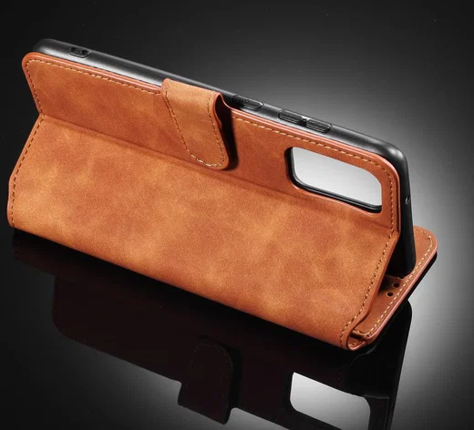DG Ming Retro Portemonnee Samsung Galaxy S20 Ultra Hoesje Bruin afbeelding 10