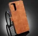 DG Ming Retro Portemonnee Samsung Galaxy S20 Ultra Hoesje Bruin afbeelding 14