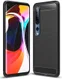 Xiaomi Mi 10 / Mi 10 Pro Hoesje Geborsteld en Flexibel TPU Zwart afbeelding 4