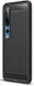 Xiaomi Mi 10 / Mi 10 Pro Hoesje Geborsteld en Flexibel TPU Zwart afbeelding 1